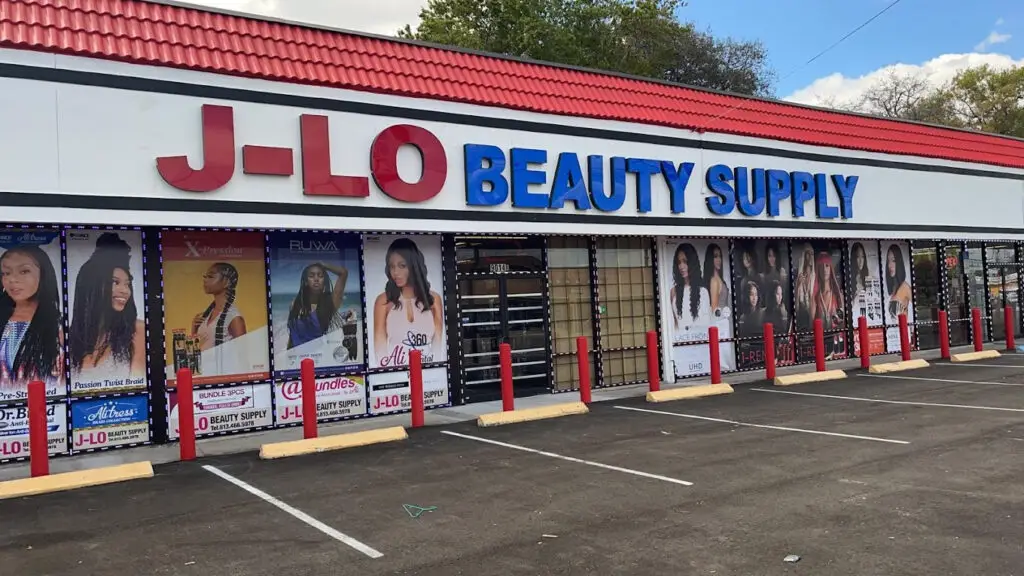 Physical store of JLO Beauty Supply in Sarasota, FL